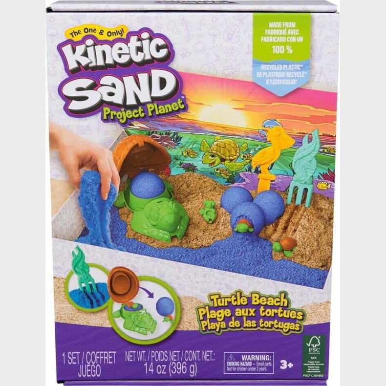 Kinetic Sand - Skildpaddestrand St