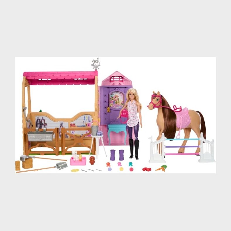 Barbie - The Great Horse Chase Ultimate Stable (hxj44)