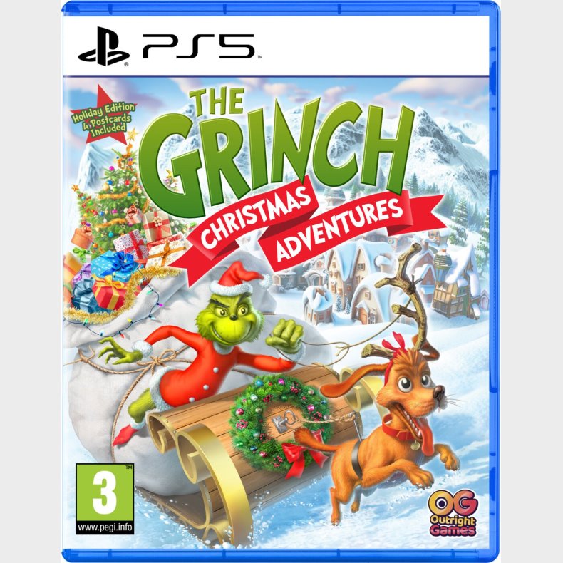 The Grinch: Christmas Adventures - Inklusive 4 Jule Postkort - PS5