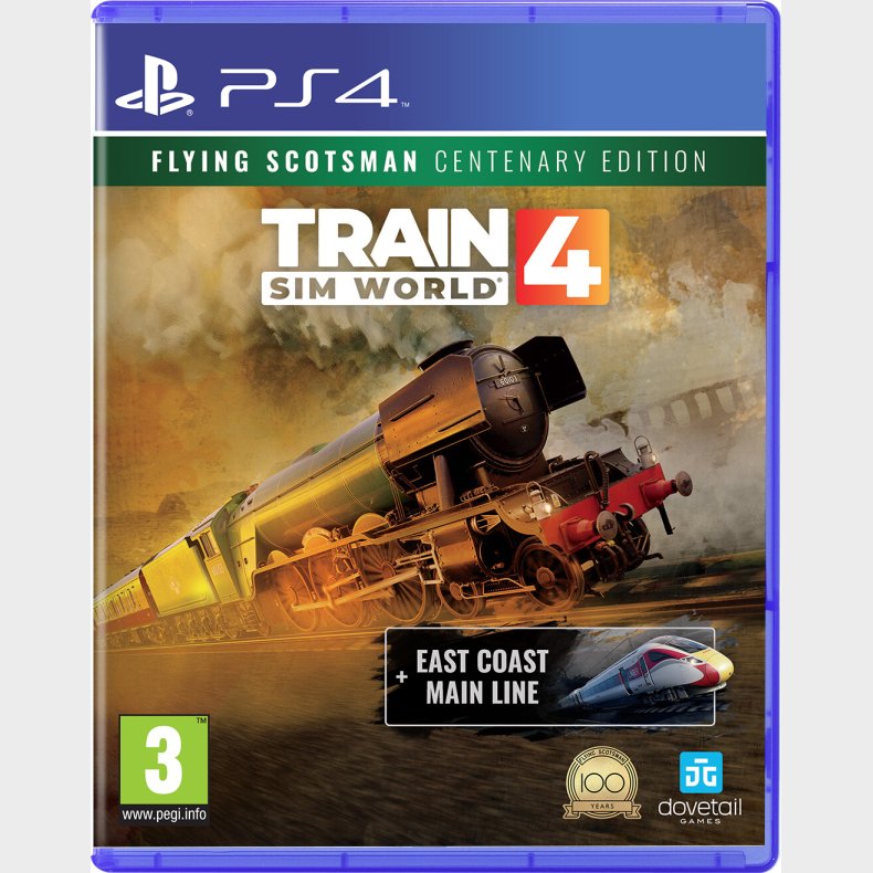 Train Sim World 4 Includes Flying Scotsman - Centenary Edition - PS4
