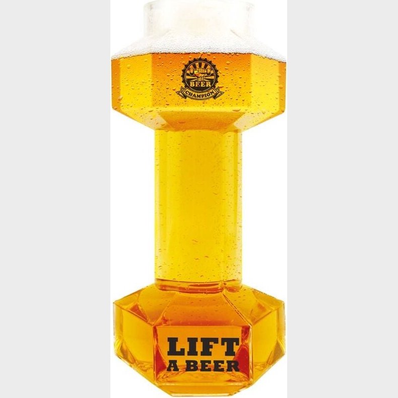 Winkee - Dumbbell Beer Glass - Glas
