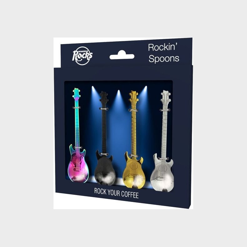 Winkee - Rockin' Guitar Spoon Set - 4 Stk