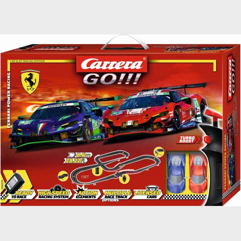 Carrera - Go - Racerbane St - Ferrari Power Racing - 1:43 - 62575