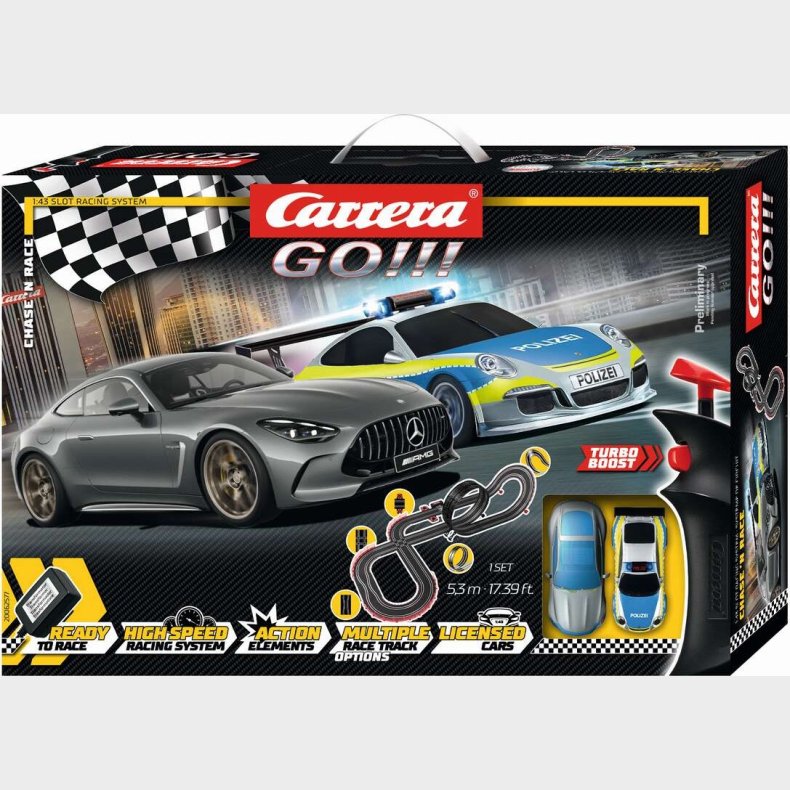 Carrera - Go - Racerbane St - Chase 'n Race - 1:43 - 62577