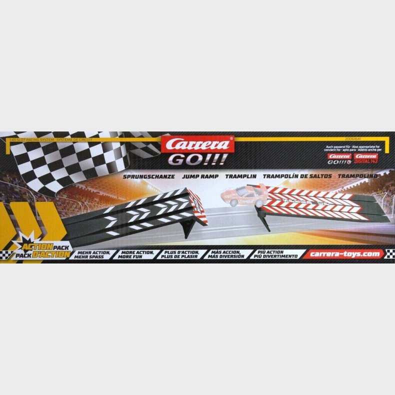 Carrera - Go - Jump Ramp - Ramper - 1:43 - 61641