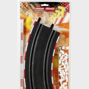 Carrera - Go - Kurve 3/45° Skinner - 1:43 - 4 Stk - 61645