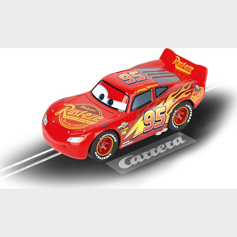 Carrera - First - Lightning Mcqueen Bil - Disney Cars - 1:50 - 65010