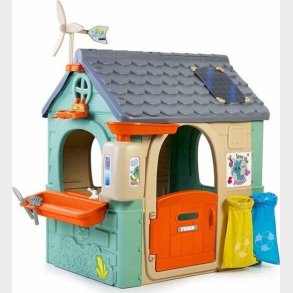 Feber - Udendrs Legehus I Plastik Til Brn - Recycle Eco House