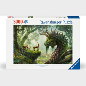 Ravensburger - Puslespil The Forest Dragon Awakes 3000 Brikker