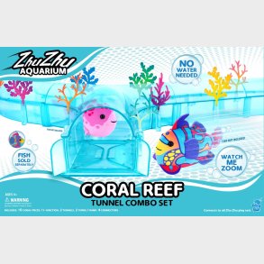 Zhu Zhu Aquarium - Koralrev Tunnel Kombist
