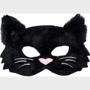 Den Goda Fen - Fluffy Black Cat Mask (f85012)