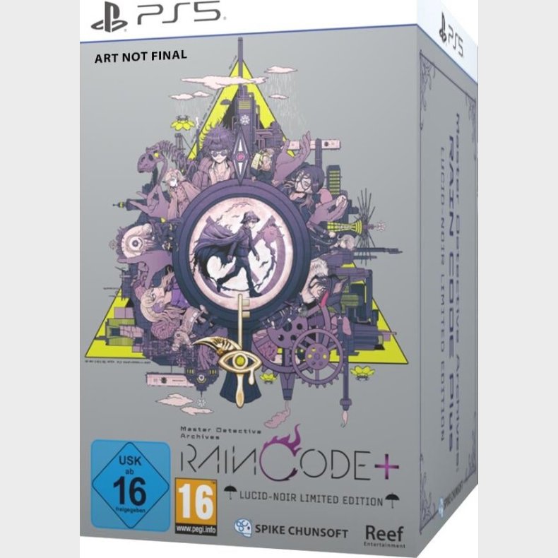 Master Detective Archives: Rain Code Plus - Lucid-noir (limited Edition) - PS5