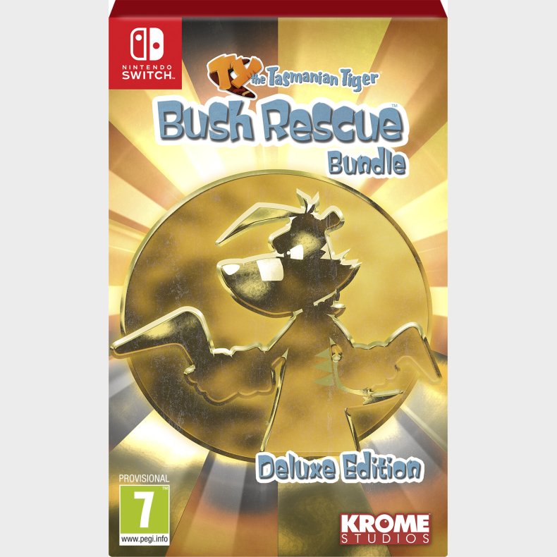 Ty The Tasmanian Tiger Hd Bush Rescue Bundle (deluxe Edition) - Nintendo Switch