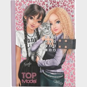 Topmodel Dagbog M/kode Og Musik Rebel Kitty - Depesche - Bog