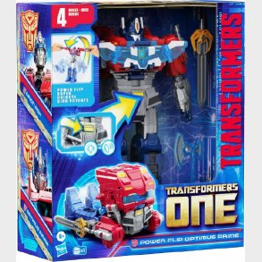Transformers - Mv8 Power Flip Optimus Prime  (f9209)