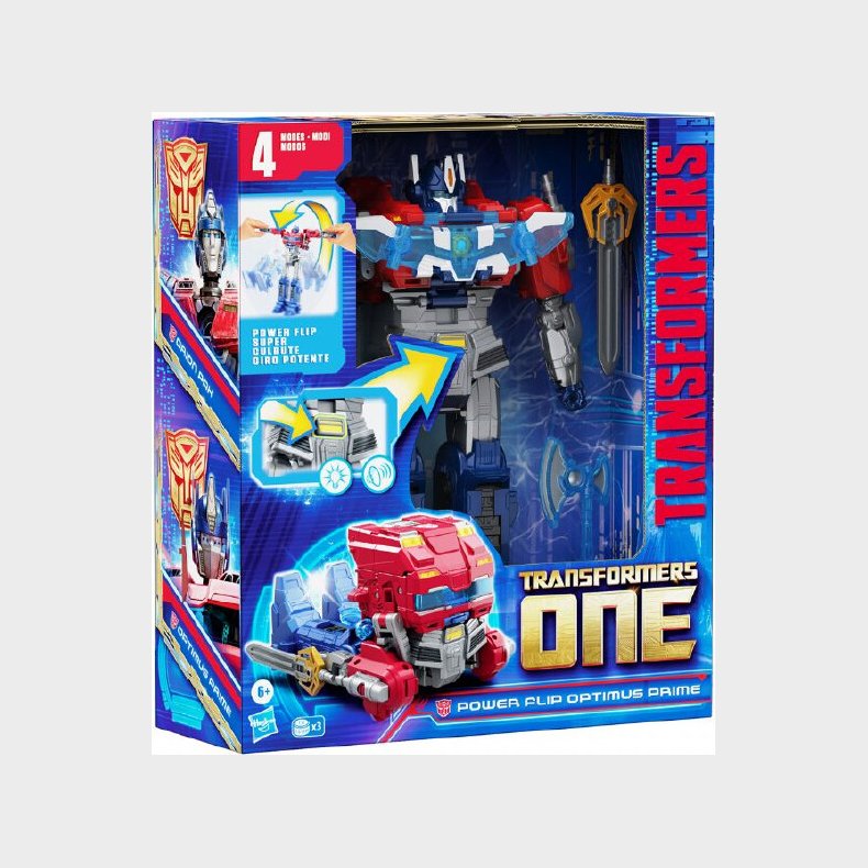 Transformers - Mv8 Power Flip Optimus Prime  (f9209)