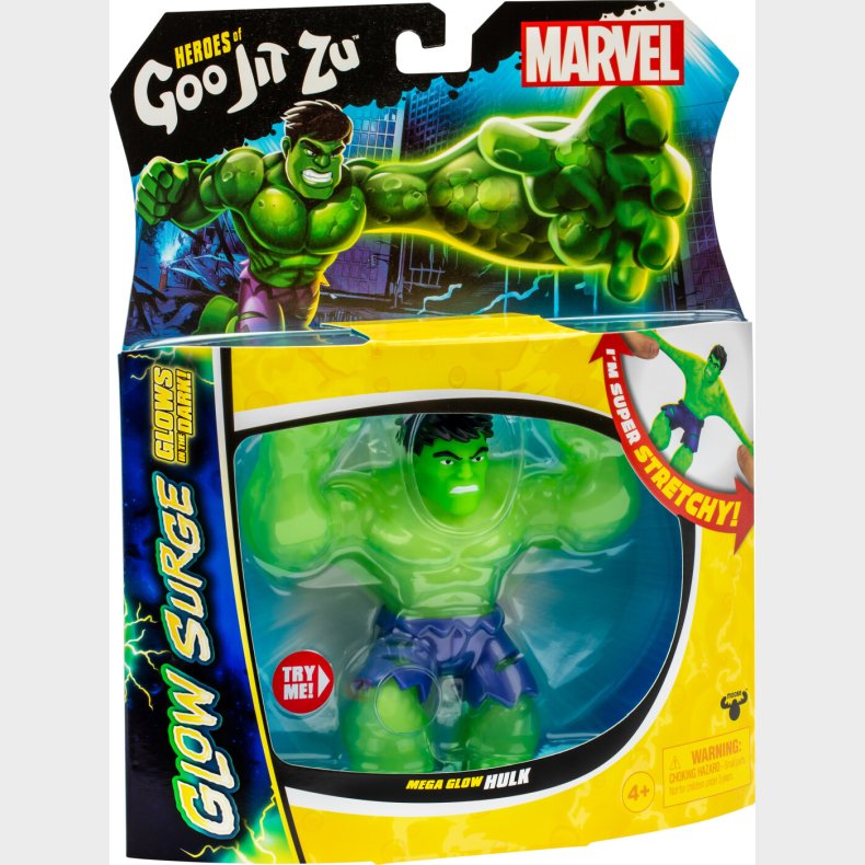 Goo Jit Zu - Marvel Glow Surge Hulk