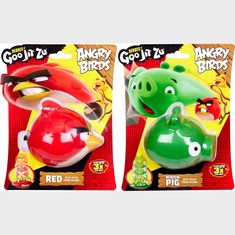 Goo Jit Zu - Angry Birds Ass.