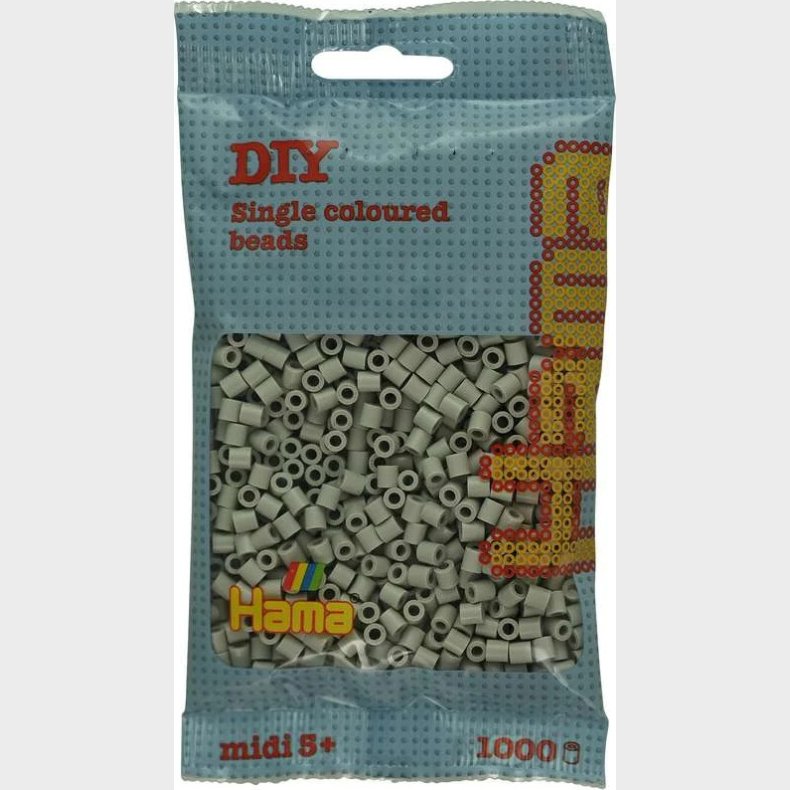 Hama Midi Perler - Skyet Gr - 1.000 Stk - 207-109