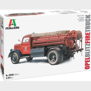 Italeri - Open Blitz Fire Truck Model Byggest - 1:24 - 3966