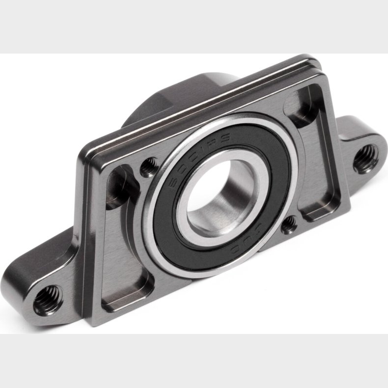 Hd Aluminum Spur Gear Mount (gunmetal) - Hp87559 - Hpi Racing