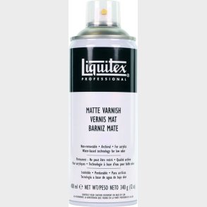 Liquitex - Matte Varnish Spray - Mat Lak - 400 Ml