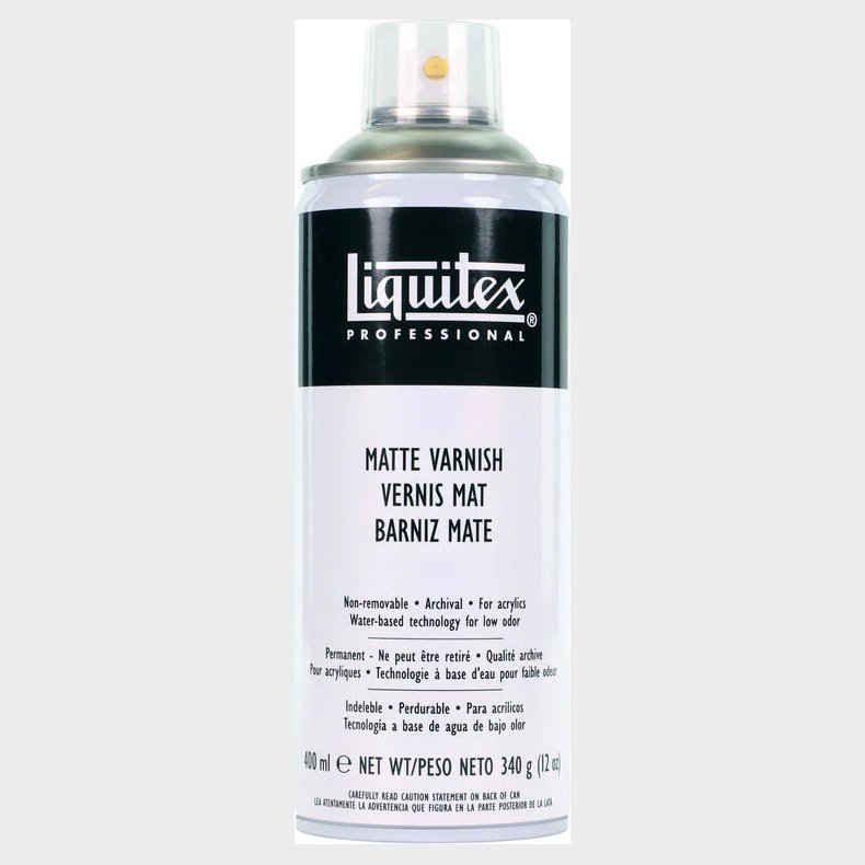 Liquitex - Matte Varnish Spray - Mat Lak - 400 Ml