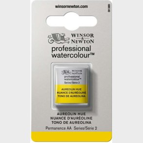 Winsor & Newton - Akvarelfarve 1/2 Pan - Aureolin Hue