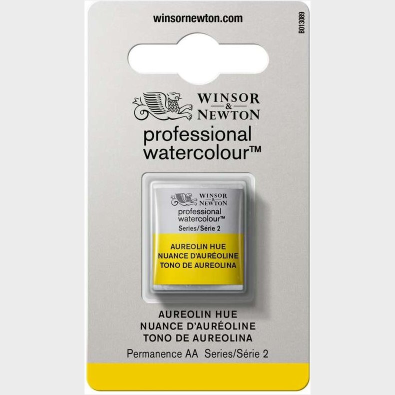 Winsor &amp; Newton - Akvarelfarve 1/2 Pan - Aureolin Hue