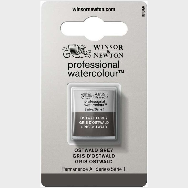 Winsor &amp; Newton - Akvarelfarve 1/2 Pan - Ostwald Grey