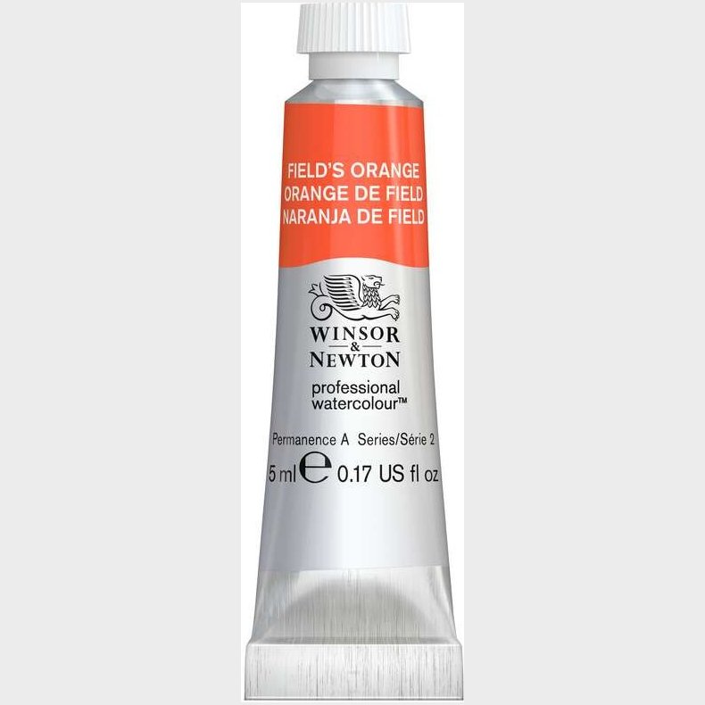 Winsor &amp; Newton - Akvarelfarve - Field's Orange - 5 Ml
