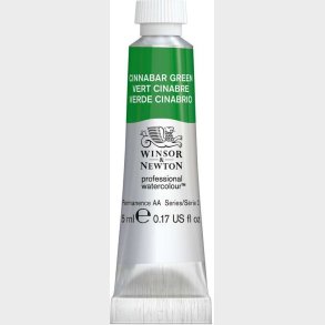 Winsor & Newton - Akvarelfarve - Cinnabar Green - 5 Ml