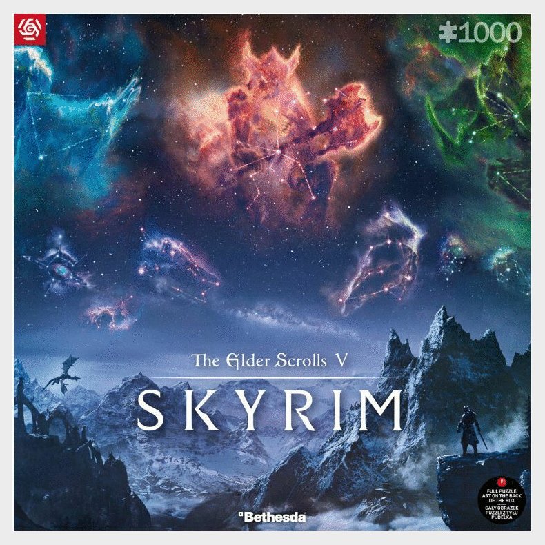 Good Loot - Gaming Puzzle: The Elder Scrolls V - Skyrim (1000 Pieces)