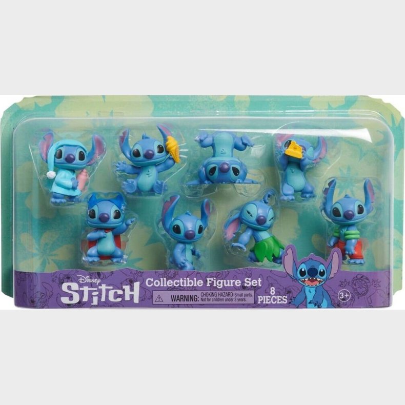 Disney Stitch - Figurst 8-pak 7 Cm