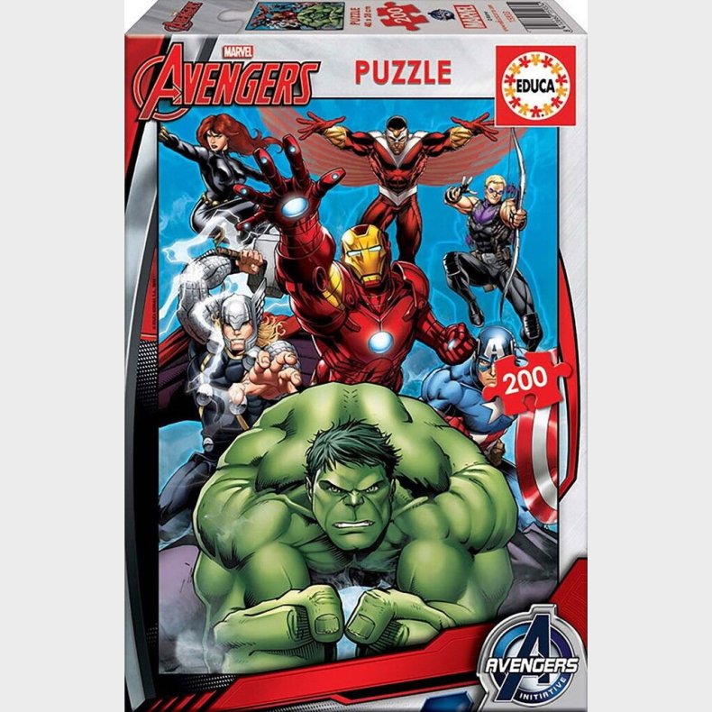 Educa - Puslespil - 200 Avengers