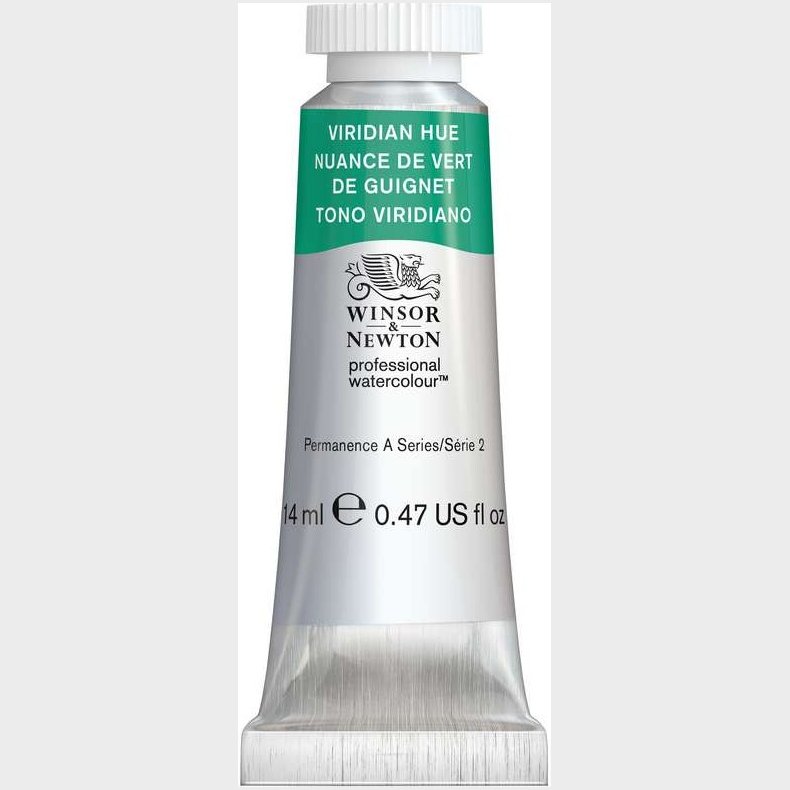 Winsor &amp; Newton - Akvarelfarve - Viridian Hue - 14 Ml