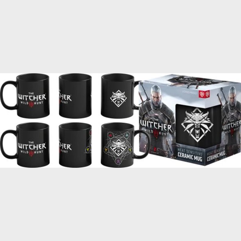 Good Loot - The Witcher 3 Witcher Signs Heat Reveal Mug