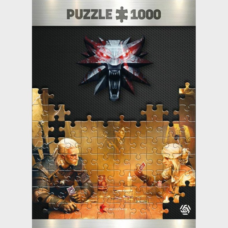 Good Loot Puzzle - The Witcher Playing Gwent - 1000 Brikker