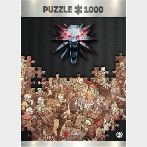 Good Loot Puzzle - The Witcher Birthday - 1000 Brikker