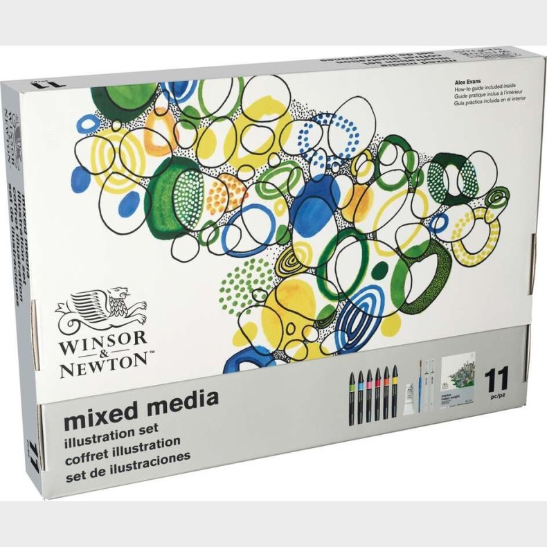 Mixed Media Set - Illustration - 0290180 - Winsor & Newton