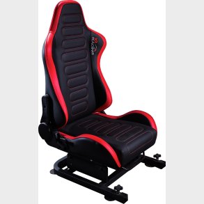 X-rocker - Xr Chicane - Racer Stol Til Xr Racing Rig - Sort Rd