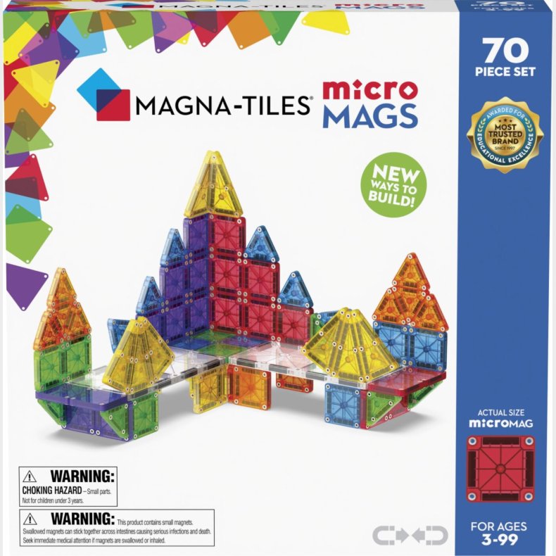 Magna-tiles -  Micromags 70 Stk