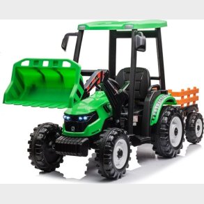 Azeno - Elbil - Farmer Excavator 24v Med Ldersde Og Vogn