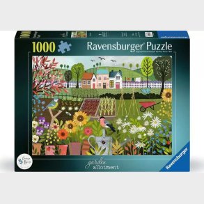 Ravensburger - Puslespil - Garden Allotment 1000 Brikker