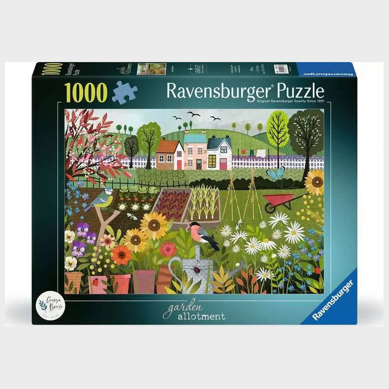 Ravensburger - Puslespil - Garden Allotment 1000 Brikker