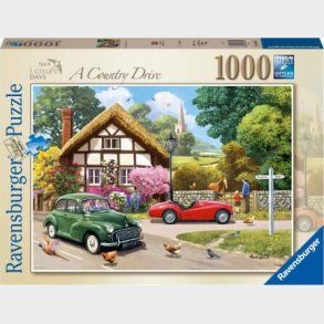Ravensburger - Puslespil - A Stop To Say Hello 1000 Brikker
