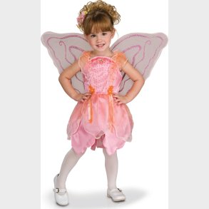 Rubies - Fairy Dress With Wings (116 Cm)