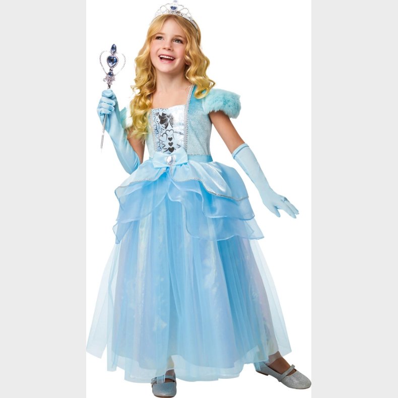 Rubies - Deluxe Blue Princess Dress (110-116 Cm)