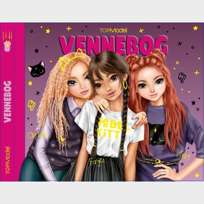 Topmodel - Vennebog Rebel Kitty - Diverse - Bog