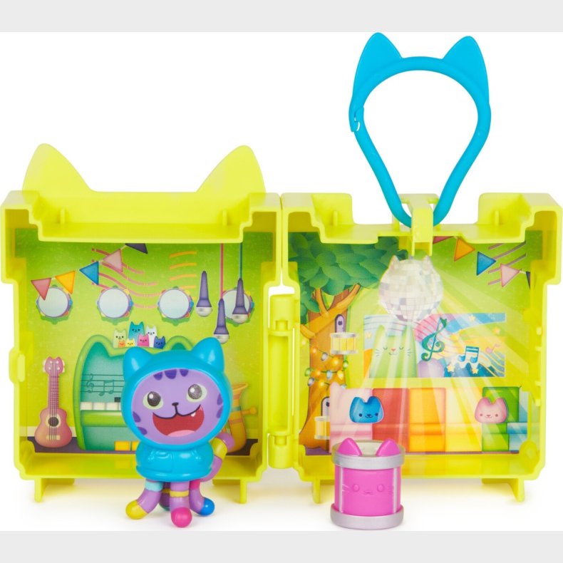 Gabby's Dollhouse - Mini Clip On Playset - Dj Catnip